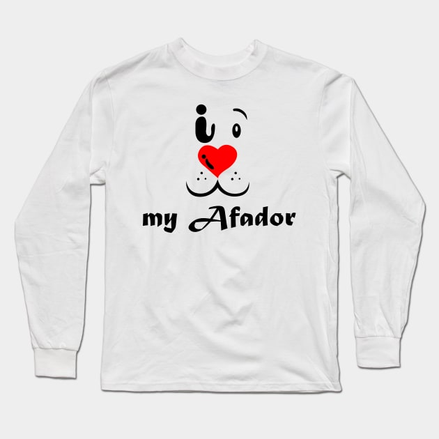 I love my Afador Long Sleeve T-Shirt by Pet & Nature Lovers